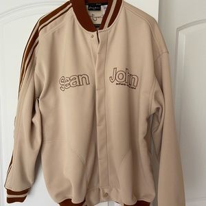Sean John sweatsuit beige